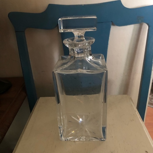 Vintage Other - Vintage Crystal Liquor Decanter